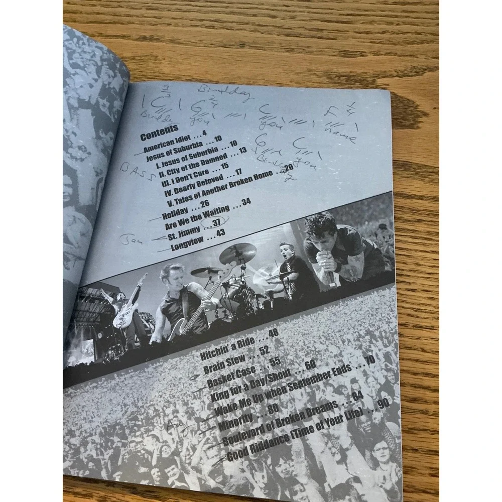 Green Day Bullet in a Bible‎ Authentic Guitar Tab Songbook